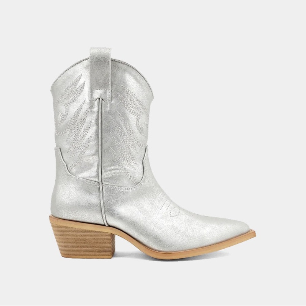 Shushop Zahara Boots in silver